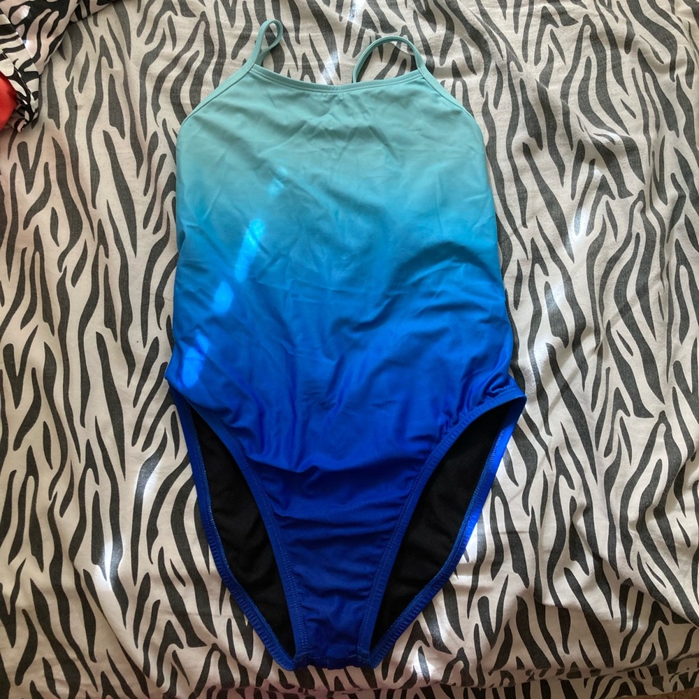 Hombre blue jolyn Jackson onesie tie back